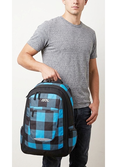 Sol - Marvin Unisex 15 Laptop Sırt Çantası Mavi/siyah