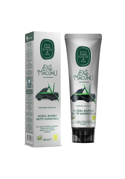 Mey İthalat Doğal Bambu Karbonlu Diş Macunu 90 Gr Renkli