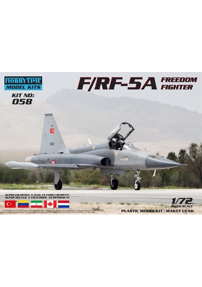 1/72 F/rf-5a Freedom Fighter Plastik Maketi, Ht 058