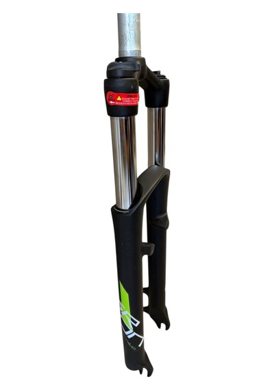 Zoom M/lo 26" Jant Kilitlenebilir Bisiklet Maşası 1-1/8 Qr Amortisörlü Maşa Disk Fren Uyumlu Siyah Yeşil