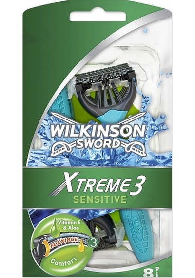 Wilkinson Sword Xtreme 3 Sensitive Kullan At Tıraş Bıçağı 8'li