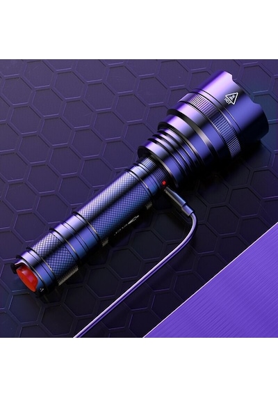 Uv El Feneri 12watt 365 Nm Profesyonel Şarjlı Siyah