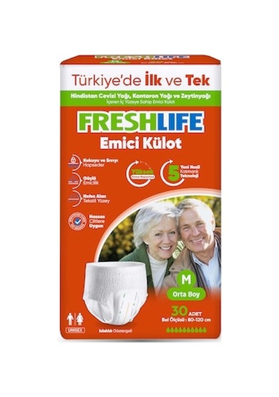 Freshlife Emici Külot Medium 30 Lu M