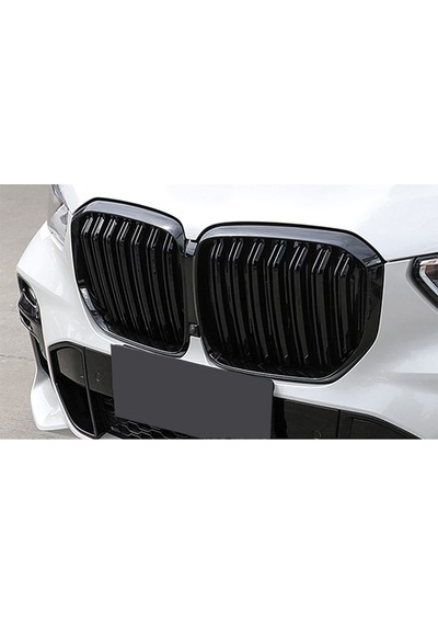 Bmw X5 G05 Çift Çizgi Böbrek 2019+ Parlak Siyah