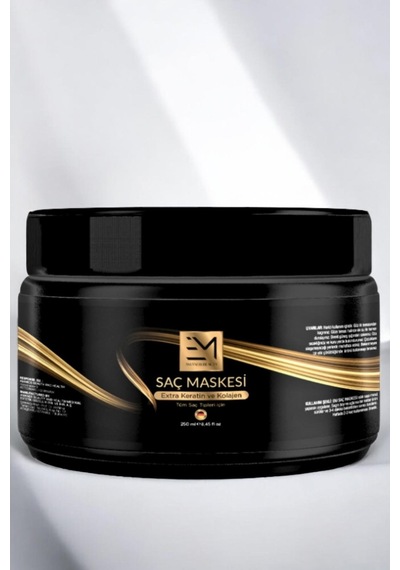 Em Amanos Beauty Unisex Hızlı Saç Uzama Etkili Onarıcı Doğal Yağlar Keratin Kolajen 250 ML