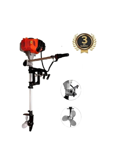 Backer Bp6300 Japon Tekne Deniz Bot Kayık Motoru 4.9hp