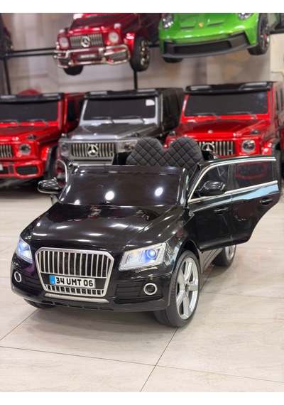 Suv İsme Özel Plaka Hediyeli Akülü Araba 0-6 Yaş Siyah