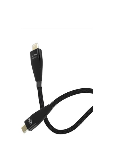 Linktech K693 27w Type-c To Lightning Hızlı Örgü Data Ve Şarj Kablosu