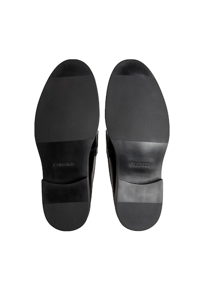 Erkek Ess Rubber Penny Loafer Pol Lth Ayakkabı Hm0hm020250gj Triple Black