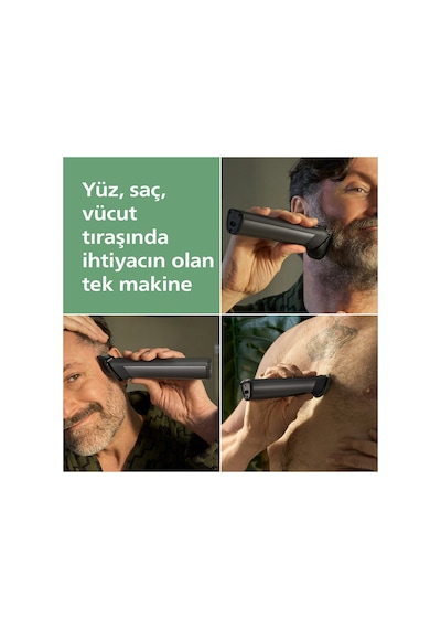 7000 Serisi 13in1, Erkek Bakım Seti, Yüz/saç/vücut Tıraş Makinesi, Islak /kuru Kullanım, Mg7922/15