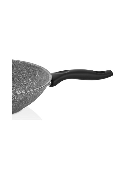 Falez Cost 28 Cm Granit Gri Wok Tava Gri