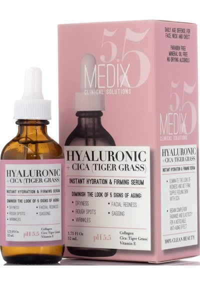 Medix 5.5 Hyaluronic + Cica (Tiger Grass) Nemlendirme ve Sıkılaştırı Serum 52 ML