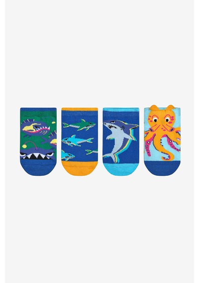 Penti Erkek Çocuk Deep Sea 4lü Patik Çorap Çok Renkli