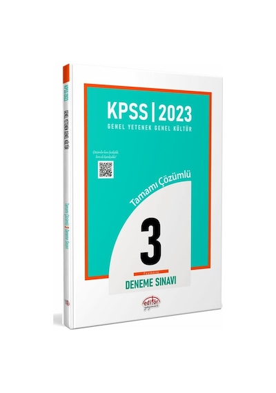 Kpss Genel Yetenek Genel Kültür Tamamı Çözümlü Fasikül 3 Deneme Sınavı
