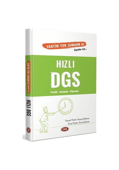 2022 Vaktim Yok Zamanım Az Diyenler İçin HIZLI DGS- Data Yayınları
