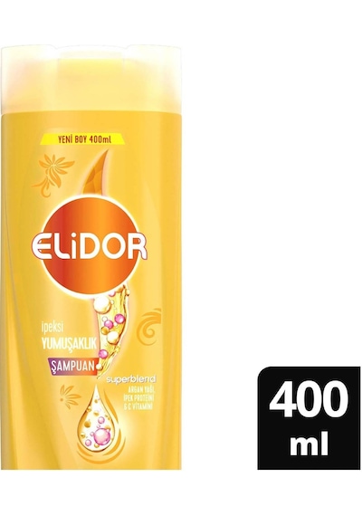 Elidor Superblend İpeksi Yumuşaklık Saç Bakım Şampuanı 400 ML