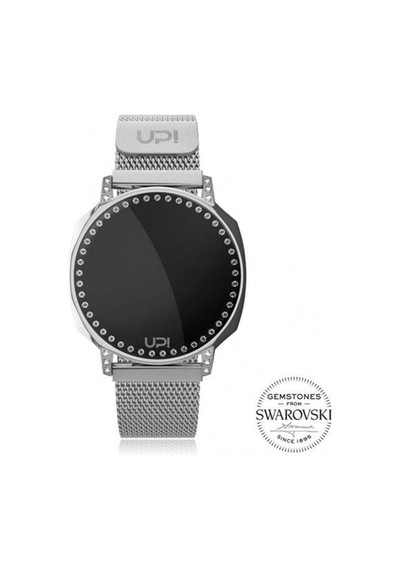 Upwatch Xt Swan Silver Swaroski Topaz Kadın Kol Saati