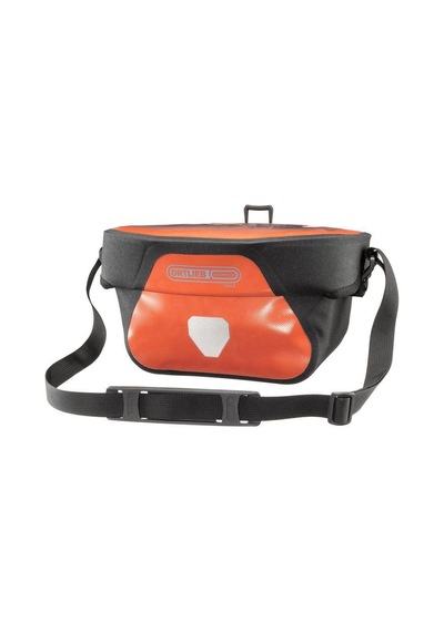 Ortlieb Ultimate Six Free Gidon Çantası 5 L Pas Siyah F3683 Turuncu