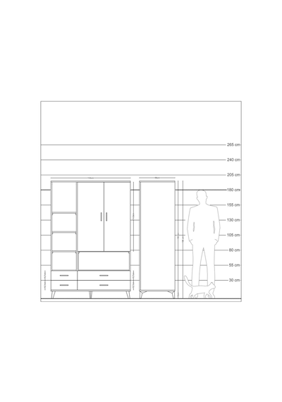 Kronos Dolap 8 Raflı 4 Çekmeceli 2 Kapaklı 132x59x195 Antrasit-antrasit/antrasit Antrasıt/antrasıt Kronos Dolap 8 Raflı 4 Çekmeceli 2 Kapaklı 132x59x195 Antrasit-antrasit/antrasit Antrasıt/antrasıt
