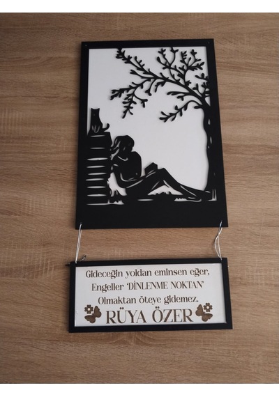 Genç Kızlar İçin Özel Duvar Süsü Kişiye Özel İsim Yazılacaktır