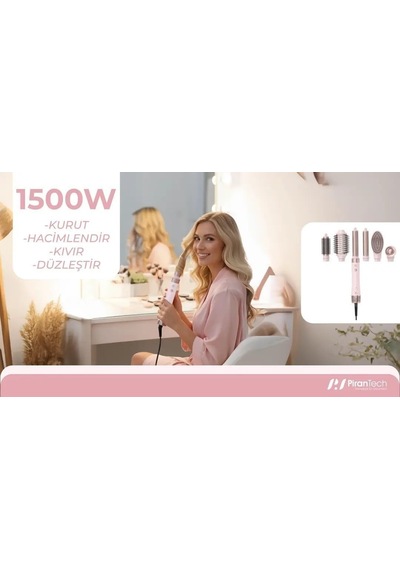 Ks-611 Airbreeze 6 Başlıklı Saç Şekillendirme Ve Kurutma Seti Bukle, Hacim, Hızlı Kurutma Diğer