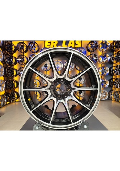 4 Adet Pro-3056 7 16 4 100 Et45 Black Mack Jant Revize Edilmiş Takım