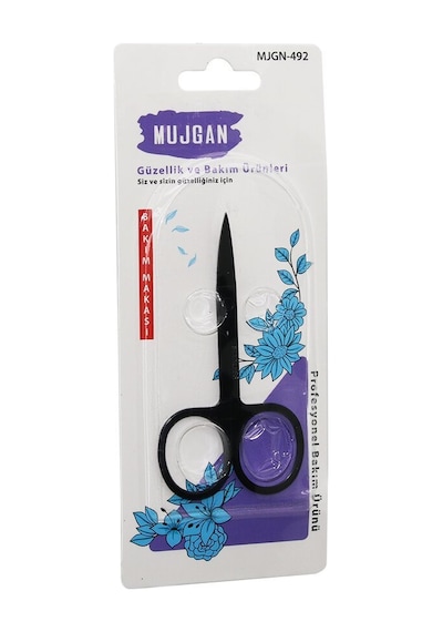 Müjgan Mjgn-492 Siyah Çok Amaçlı Bıyık & Bakım Makası- 12'li Paket