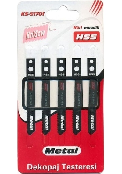 Knisaw Ks51718 Dekupaj Testere Bıçağı