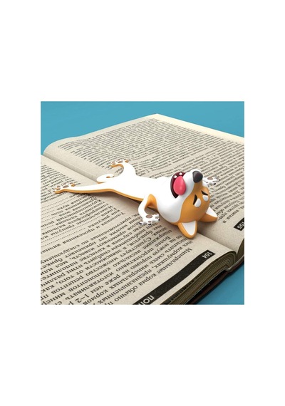 Sevimli Köpek Kitap Ayracı Renkli