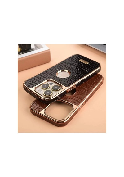 Apple iPhone Uyumlu 14 Pro Max Kılıf Snake Kapak - Bordo Bz8683140598006