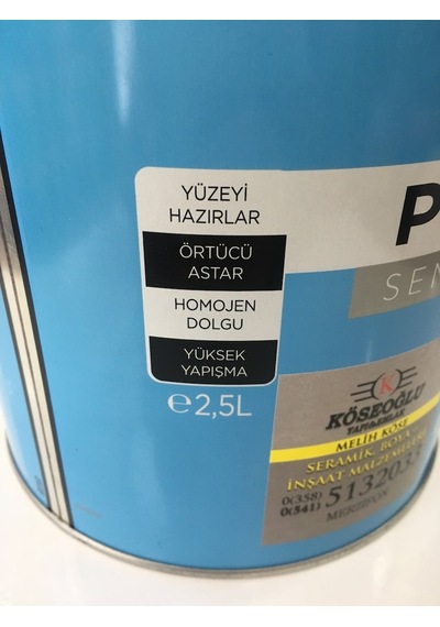 Polisan Primera Sentetik Astar Beyaz 2.5 Litre