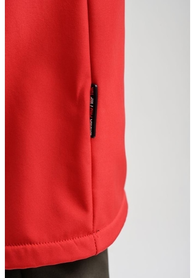 Exuma 2111161 Erkek Kırmızı Yağmur Rüzgar Geçirmez Softshell Özellikli Mont 001