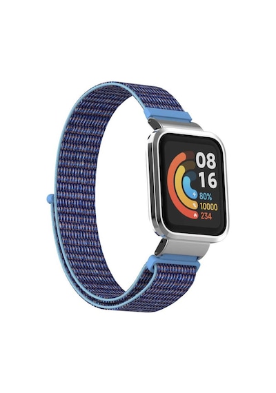 Xiaomi Redmi Watch Mi Watch Lite Uyumlu Krd-61 Hasır Zore Kordon-no13