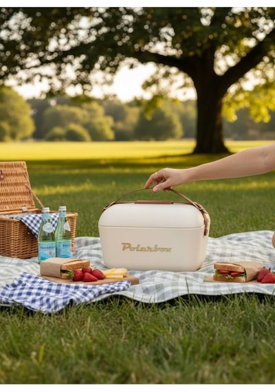 Polarbox Cream Gold 20 L Soğuk Ve Sıcak Tutucu Thermo Box Krem