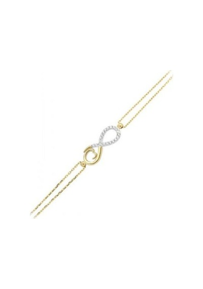 Sembolgold Sonsuz Altın Zincir Bileklik Sg42-979 Sarı Altın