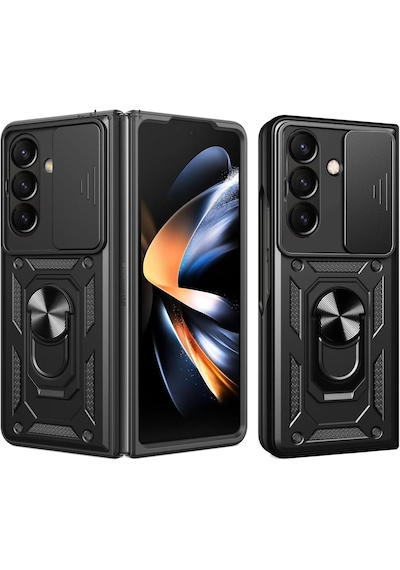 Samsung Uyumlu Galaxy Z Fold 7 Kılıf Kamera Korumalı Sürgülü Tank Kapak Samsung Uyumlu Galaxy Z Fold 7 Kılıf Kamera Korumalı Sürgülü Tank Kapak