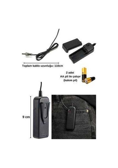 Orcan Işıklı Kurukafa Halloween Maskesi Msk-22339 Tüm Yaşlar