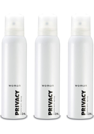 Privacy Deodorant Kadın 150Ml X 3 Adet