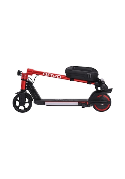 Onvo Kx-01 Kırmızı 150 W Çocuk Elektrikli Scooter Kasklı