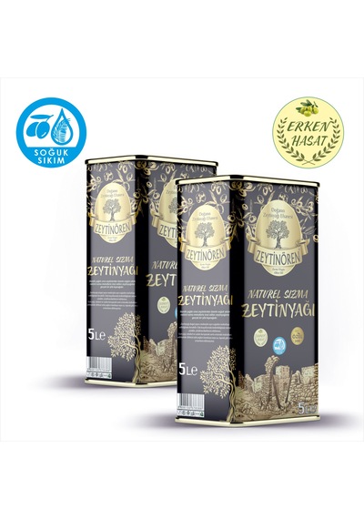 Zeytinören 10 Lt Natürel Sızma Soğuk Sıkım Erken Hasat Zeytinyağı