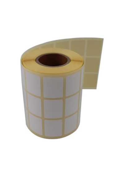 Eko Termal Etiket, 30mm X 25mm 3000 Adetli 3lü Yan Yana Sarılmış Rulolar 40mm Kuka Çapında Direk Termal Transfer E 1