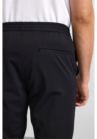 Süvari Siyah Slim Düz Jogger Pantolon Pn2020500758-s09