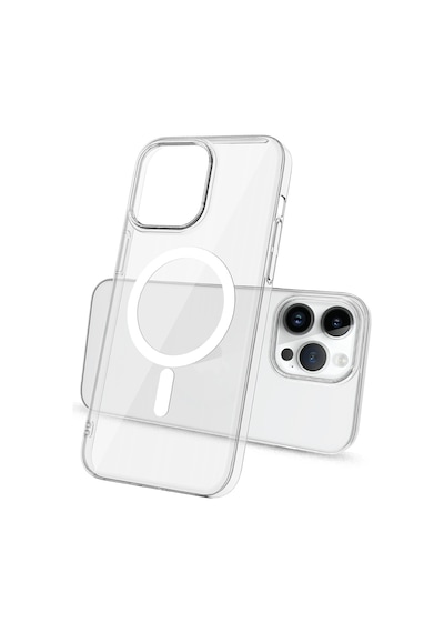 Apple Uyumlu iPhone 17e Kılıf Kablosuz Şarj Ve Magsafe Destekli Slimsafe Premium Sert Pc Silikon Kapak Şeffaf