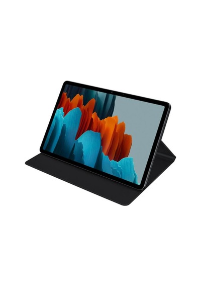 Samsung Uyumlu Tab S7 / S8 Book Cover Kapaklı Kılıf - Siyah EF-BT630PBEG