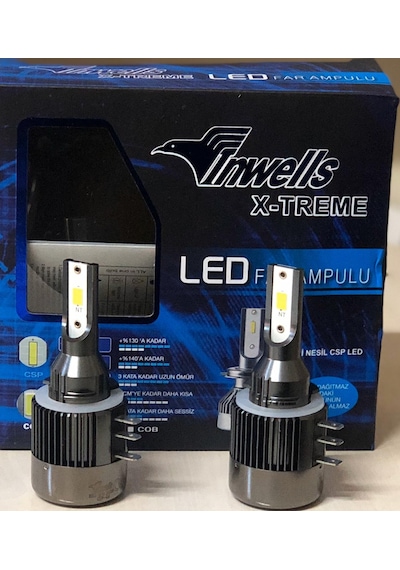 Inwells H15 Led Xenon Şimşek Etkili 9000Lm 6500K