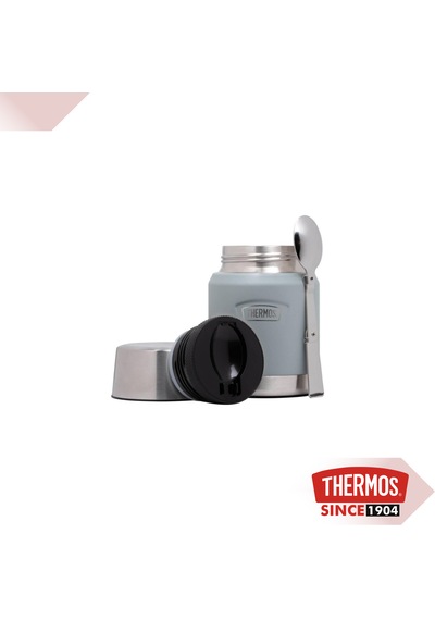 Thermos Icon Is300 0,47l Paslanmaz Çelik Yemek Termosu Kaşıklı Mavi