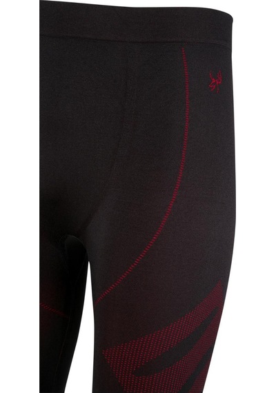 2as Erkek Heatwave Seamless Baselayer Alt İçlik Siyah/kırmızı 001