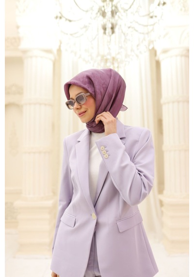 Silk Home Shiny Eşarp 75002-65 Mürdüm, Gül Kurusu