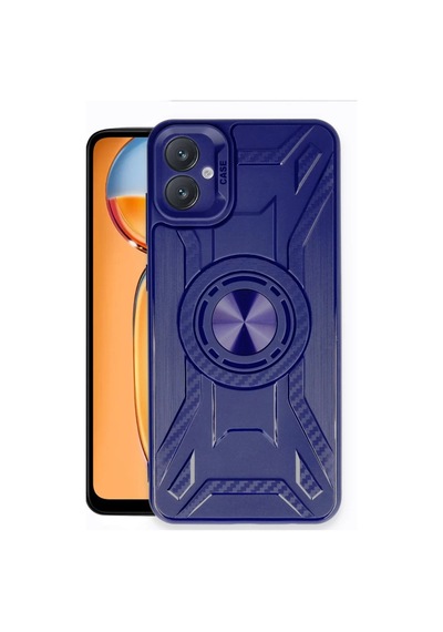 Newface Samsung Galaxy A05 Kılıf Lincoln Silikon - Lacivert