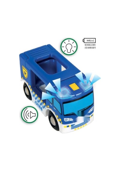 33825 Modeli - Gerçek Yaşam Temalı Polis Minibüsü Oyuncak